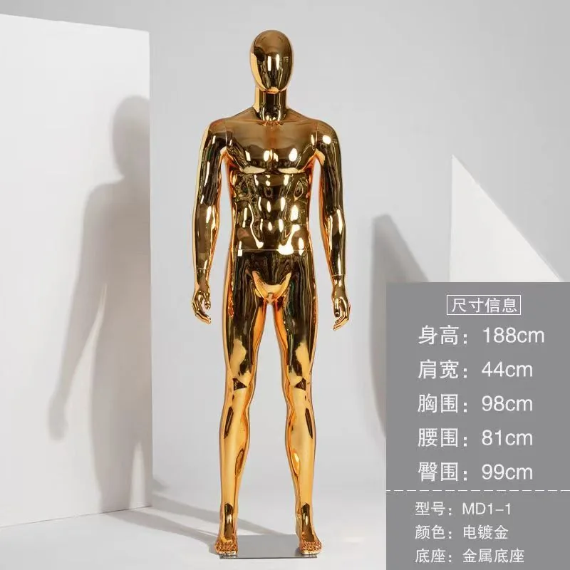 Gold Male Mannequin