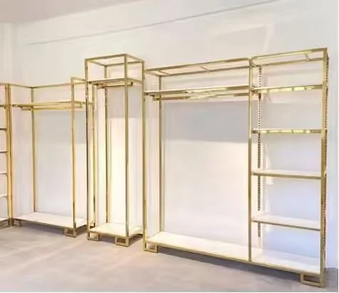 Gold Retail Wall Display System