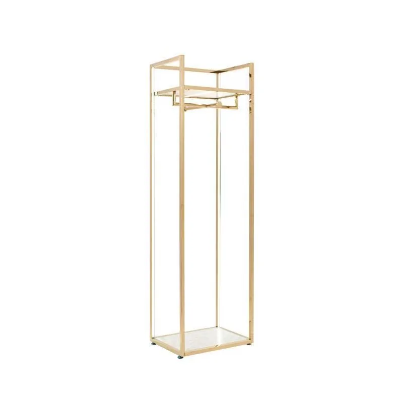 Slim Gold Garment Rack