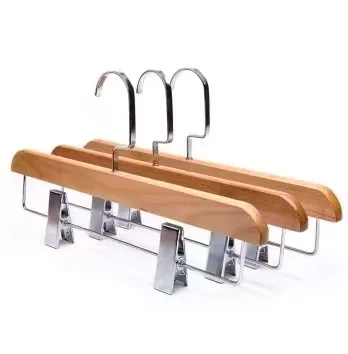 Natural Wood Clip Hangers
